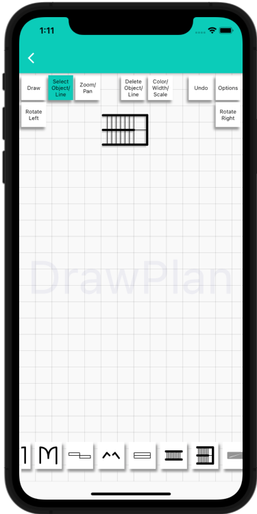 Add objects to Plan – DrawPlan